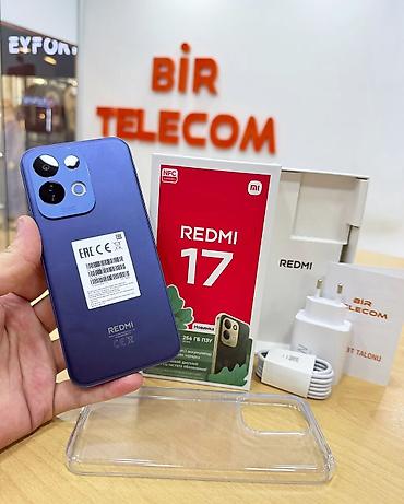 Redmi 17 8/256 540AZN ƏDV VAR!!! NFC VAR QİYMƏTLƏR NƏĞD SATIŞ