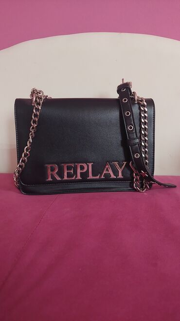 p s torbe za plazu: Shoulder bag, Replay, Material: Leather