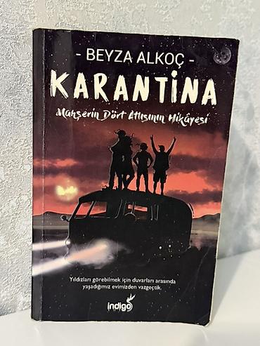 Книги и журналы: Məhsul: Kitab – “Karantina: Mahşərin Dört Atlısının Hikayesi” Müəllif — 1