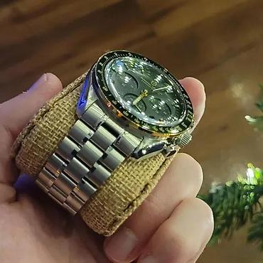 Ručni satovi: PAGANI DESIGN PD-1701 - Crna/Zlatna - Omega Speedmaster Potpuno nov — 2