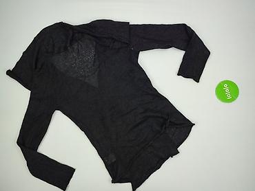 sweter czarny rozpinany: Kardigan damski, rozmiar L — 3