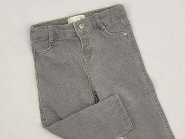 stradivarius jeansy z wysokim stanem: Denim pants, Zara, 12-18 months, condition - Very good