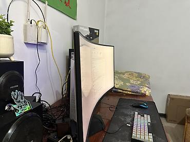 Техника и электроника: Продам свой ПК + ультраширокий 34” монитор. Собирался для комфортной — 5