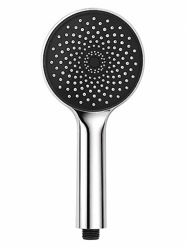 Duş başlığı qara yumru – universal əl duşu - Material: xrom örtüklü