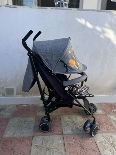 Gəzinti arabaları: Uşaq arabası – yüngül və praktik model - Rəng: boz çalarda tekstil — 5