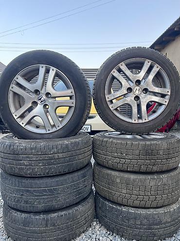 12 4 28: Литые Диски R 15 Honda, Комплект, отверстий - 5, Б/у — 1