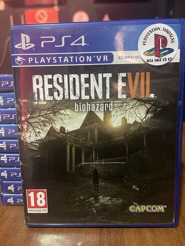Oyun diskləri və kartricləri: Resident evil 7 İdeal Vezyetde Unvan xirdalan AAAF Park Catdirilma