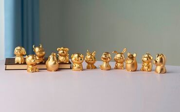 золота: Набор фигурок знаков зодиака На площадке Xiaomi Youpin (Mijia Mall)
