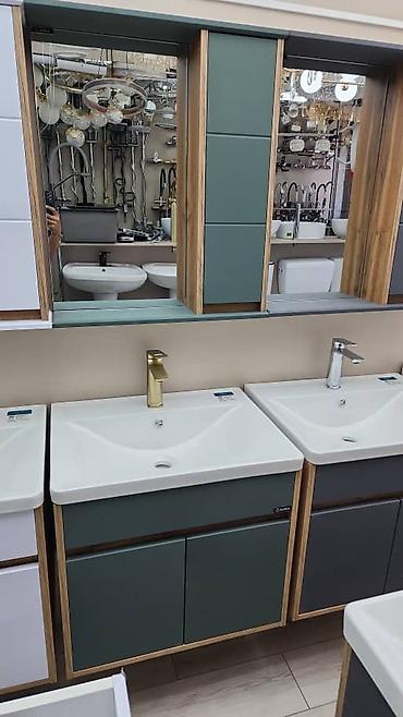 🛁 **Комплект мебели для ванной комнаты — всего 9 000 сом!** Стильный at lalafo.kg 🛁 **Комплект мебели для ванной комнаты — всего 9 000 сом!** Стильный
