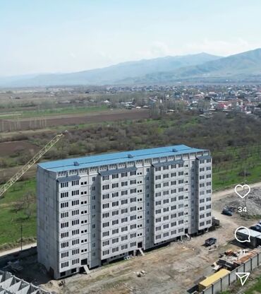 квартиры в биш: 2 комнаты, 54 м², 107 серия, 9 этаж, ПСО (под самоотделку)