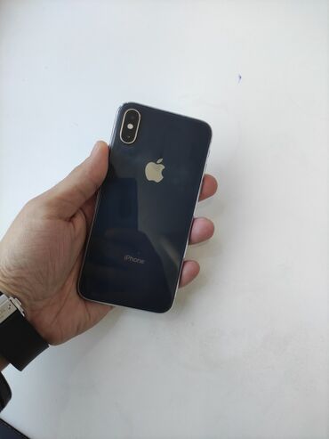 Apple iPhone: IPhone X, 64 GB, Qara