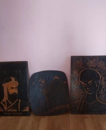 Şəkillər, tablolar: Məhsul: Əl işləri ilə hazırlanmış ağac üzərində yandırma (piroqrafiya) — 9