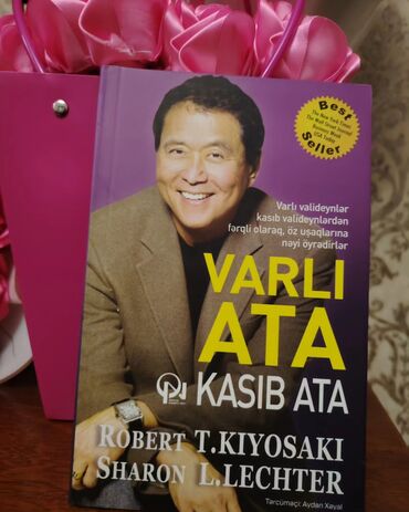 məktəbəqədər hazırlıq kitabı: 💥Yeni gəldi💥 📚Robert T.Kiyosaki, Sharon L.Lechter-Varlı ata, Kasıb ata