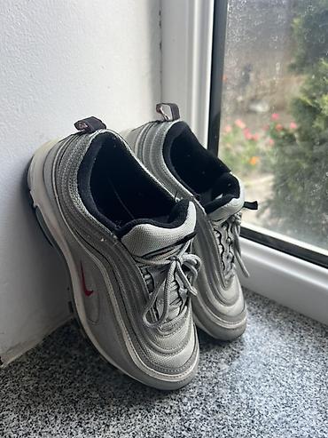 nike air max 97: Мужские кроссовки, 39, Nike, Б/у, цвет - Серый — 1