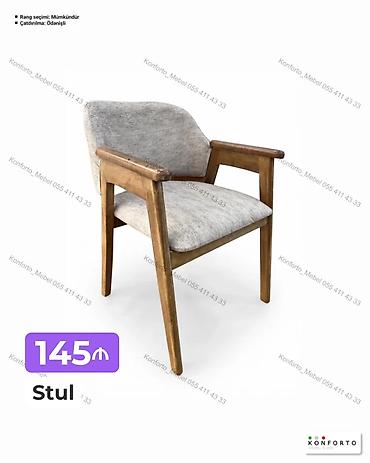 Stul – Konforto Mebel • Dizayn: Skandinaviya üslubunda, yumşaq