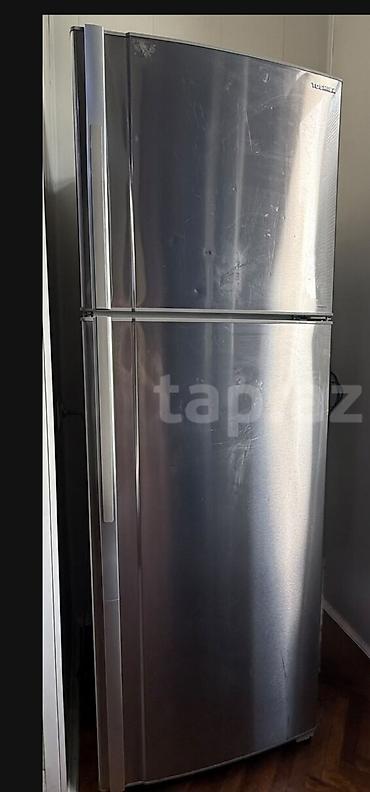 İşlənmiş 1 qapılı Toshiba Soyuducu Satılır, rəng - Boz