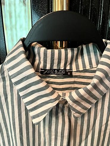 mersedes smart: Zolaqlı qadın köynəyi – S ölçü - Brend: Cazibe / Si&Zi Collection — 3