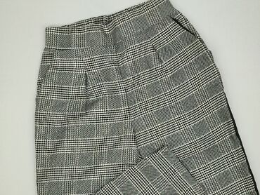spódnice pepitka rozkloszowane: Stradivarius, Material trousers for women, size M