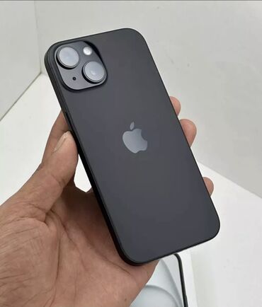 обмен айфон xs: IPhone 15, Колдонулган, 128 ГБ, Кара, Коргоочу айнек, Каптама, 95 %