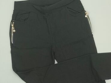 czarne sportowe legginsy damskie: Material trousers, S (EU 36), condition - Very good