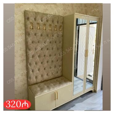 hamam ucun dolab: Yeni, 2 qapılı Düz dolab, Dəhliz dolabı