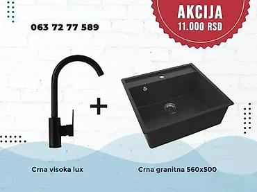 Sudopere: Granitna sudopera + slavina 💥 Veliki izbor granitnih sudopera u setu — 15