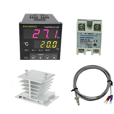 oprema za lov: INKBIRD PID komplet za kontrolu temperature Sadrži: - PID kontroler — 2