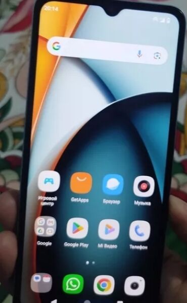 сколько стоит redmi 9a: Redmi, Redmi A3, Колдонулган, 128 ГБ, түсү - Көгүлтүр, 2 SIM