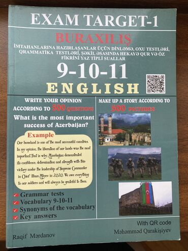 Testlər: Yenidir,səliqəli işlədilib.9-10-11 ci sinif üçün dinləmə,oxu