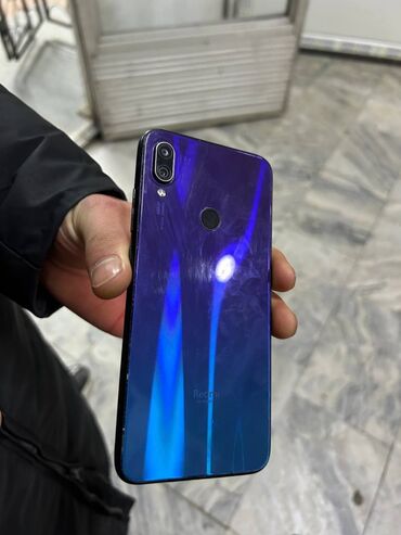 Xiaomi: Xiaomi, Redmi Note 7, Б/у, 64 ГБ, цвет - Голубой, 2 SIM