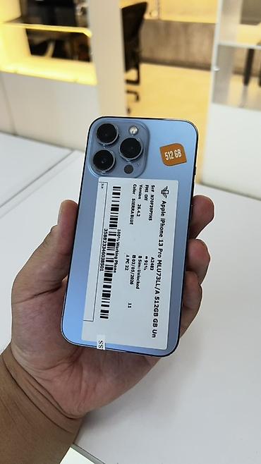Apple iPhone 13 Pro, модель MLUT3LL/A - Память: 512 GB (наклейка на at lalafo.kg Apple iPhone 13 Pro, модель MLUT3LL/A - Память: 512 GB (наклейка на