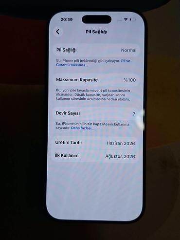 iphone 16 mavi: IPhone 17 Pro, 256 GB, Face ID — 2
