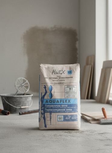 активная пена: Гидроизоляционная смесь AlinEX Aquaflex предназначена для эффективной