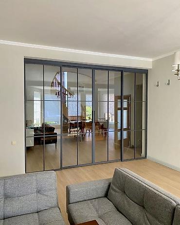 Перегородки на заказ: На заказ Лофт-перегородка, Бронированное стекло, Бесплатная доставка, Бесплатная установка, Монтаж — 25