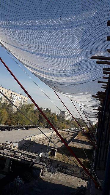 Ремонт и строительство: Монтаж ЗУС Защитно Улавливающая Сетка. 1п.м 600с. монтаж. 1п м — 9