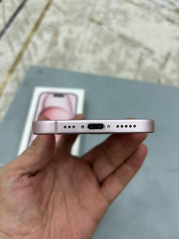 m 3: IPhone 15, Б/у, 128 ГБ, Розовый, Коробка, 83 % — 4