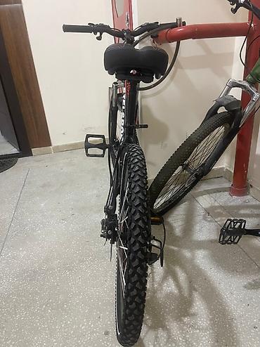velosipedler: Dağ velosipedi “ 24”,süretin sayı 7 çox yaxşı vəziyyətdə,satıllr — 4