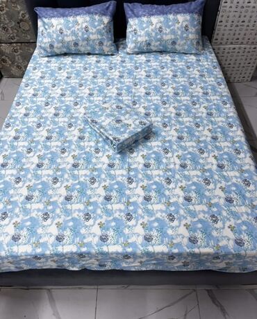 Наволочки: Постельное бельё 100% хлопок, постельное бельё, простынь на резинки — 64