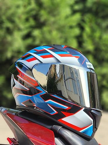 Moto geyim: Məhsul: Studds THUNDER tam üzlü motosiklet dəbilqəsi Xüsusiyyətlər: - — 5