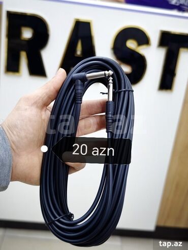 Kabellər, adapterlər: Kabel RC-F1 Musiqi alətləri kabeli RC-F1M SES KABELI Gitara kabeli — 10