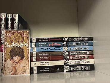 Книги и журналы: Barterde olar Hamısı biyerde 33m Death note 1,4,9,10,11,12,13 L — 3