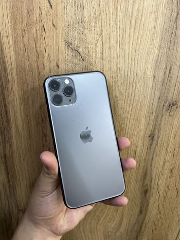 плисос ош: IPhone 11 Pro, Колдонулган, 256 ГБ, Black Titanium, Каптама, 73 %