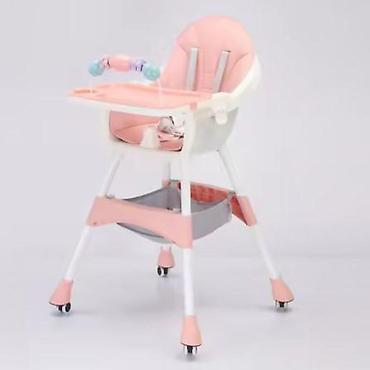 pepco devojcice haljine: Hranilica za bebe S360 roze Opis: - Podesiva, skidiva tacna sa — 1