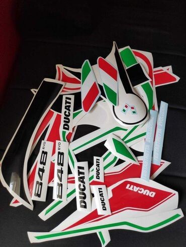 Ostalo: DUCATI 848EVO - nalepnice - 1116 📌 Opis: Samolepljive nalepnice — 2