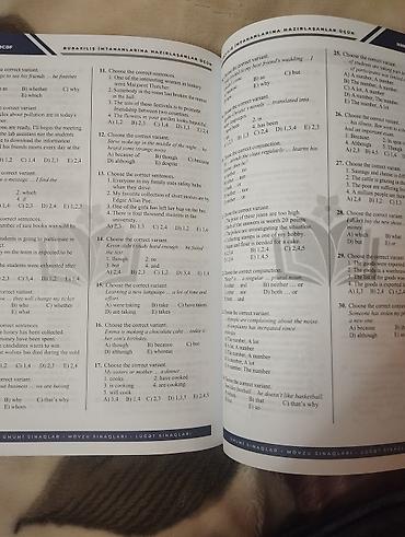 Тесты: Məhsul: “English 250 – Buraxılış imtahanlarına hazırlaşanlar üçün — 3