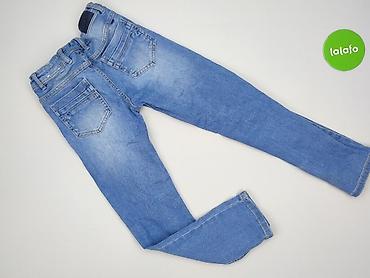 chaotic system jeans: Spodnie jeansowe, Okaidi, 8 lat, 122/128, stan - Bardzo dobry — 2