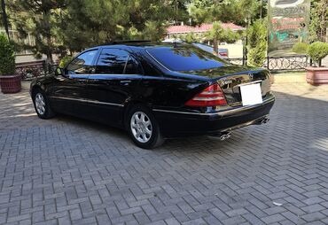 Mercedes-Benz: Mercedes-Benz S-Class: 2001 г., 5 л, Автомат, Бензин, Седан