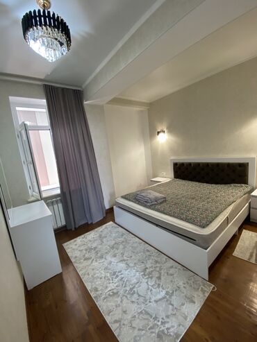 квартиры с котлована бишкек цена: 3 комнаты, Без подселения, С мебелью полностью