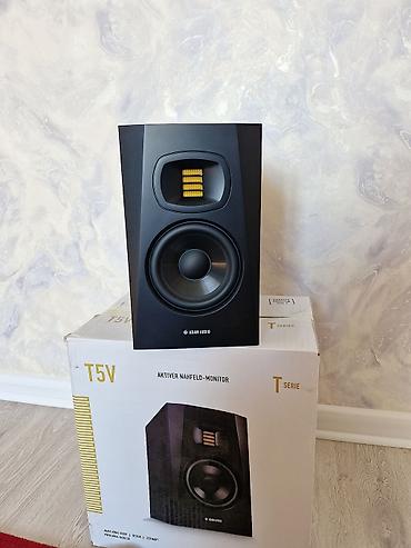 evdən idarə olunan islər: Profesional ev studiyası üçün tam set - Studiya monitorları: ADAM — 5
