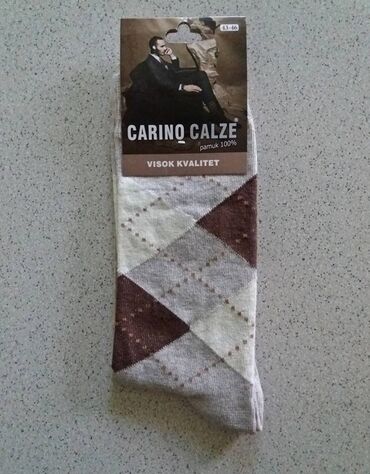 Čarape i donji veš: Čarape kvalitetne karirane Vel;43-46. Muške tanje karirane čarape — 8